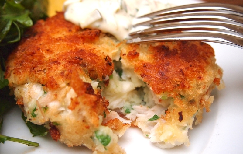 Golden fish cakes