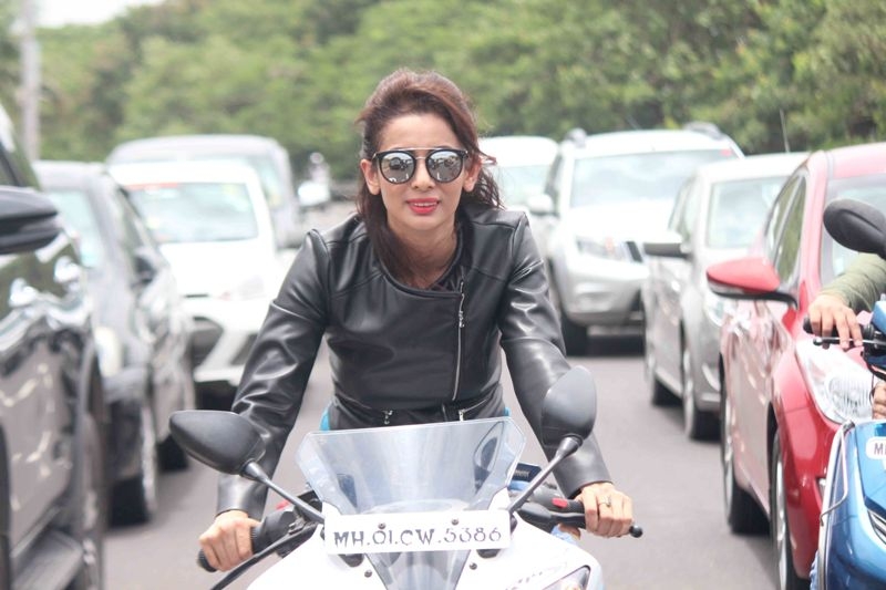 Bollywood Actress Heena Panchal Turn Hot Biker Chicks 
