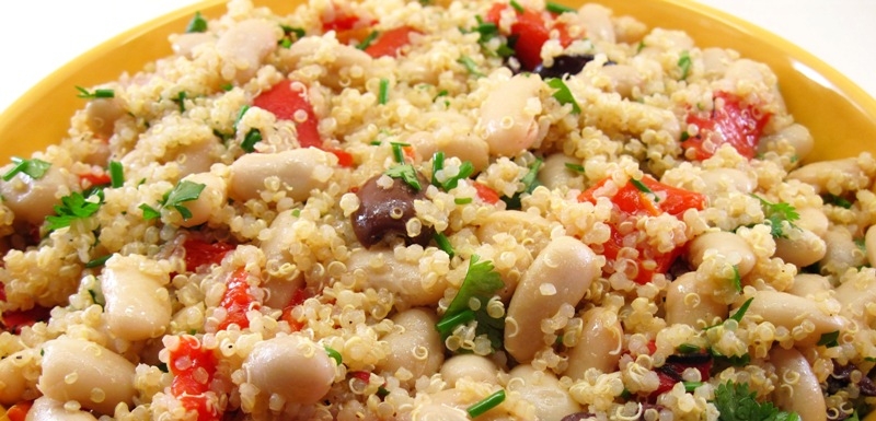 Couscous with roasted peppers