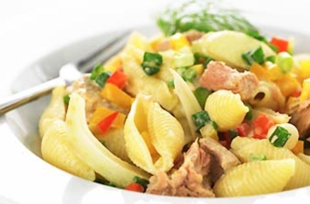 Tuna and fennel pasta bake