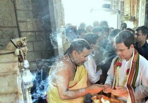 राहुल गांधी की मध्य प्रदेश में भी ‘मन्दिर पॉलिटिक्स’!
