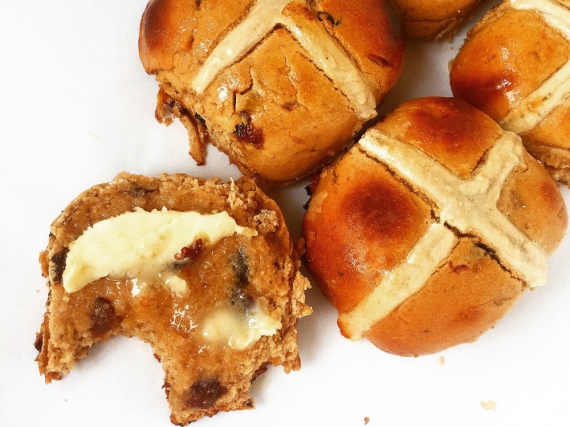 Hot cross buns
