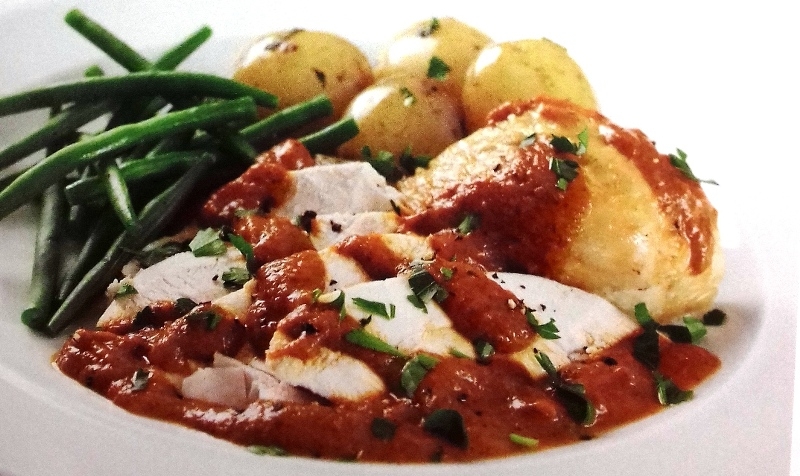 Provencal-style roast chicken