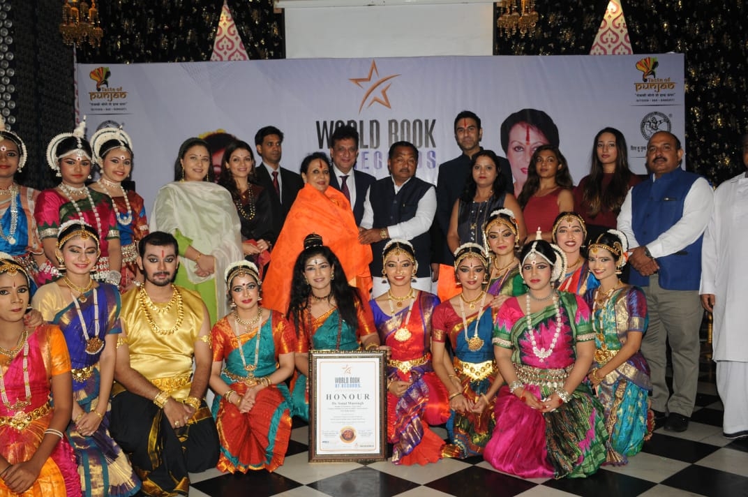 Padma Vibhushan Veteran Classical dancer and Rajya Sabha MP Dr. Sonal Mansingh name gets listed in World Book of Records