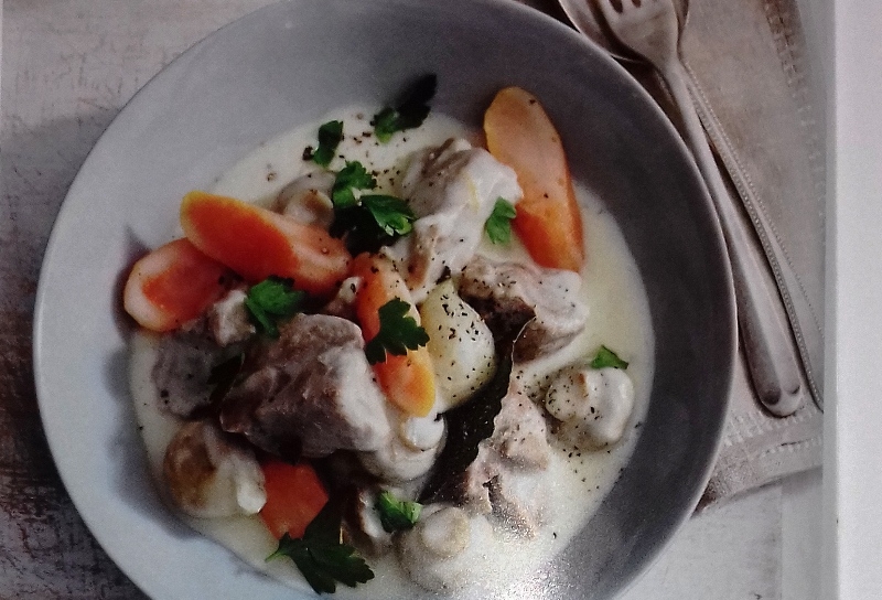 Blanquette of lamb
