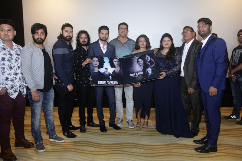 Mukesh Rishi and Raja Hasan at the Trailer Launch of Chahat Ya Nasha "The Dark Addiction"