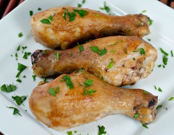 Lemon and herb drumsticks