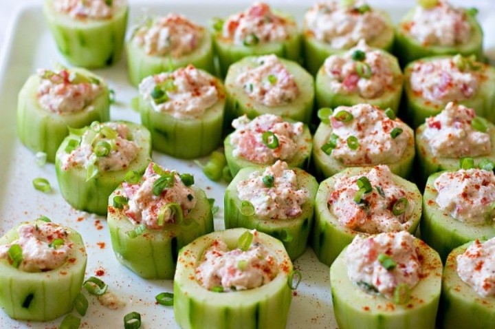 Stuffed Cucumber
