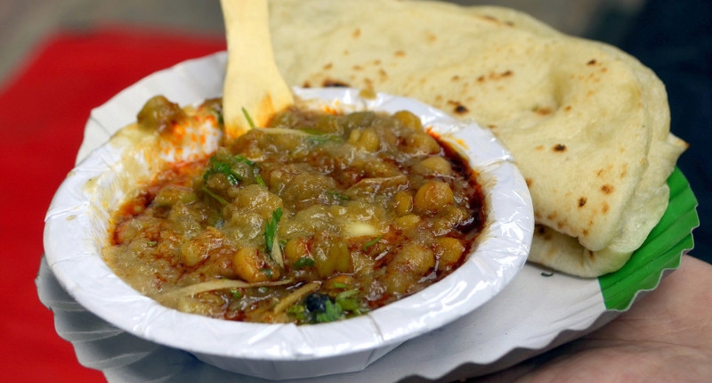 Chhole kulche