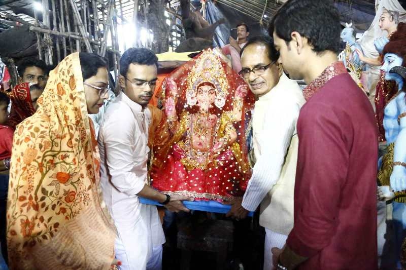 Shri Ganesh Chaturthi gives a message of egalitarianism: CM Chouhan