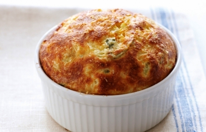 Classic cheese soufflé