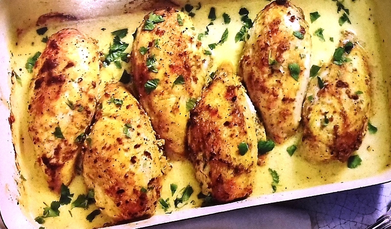 Saffron chicken