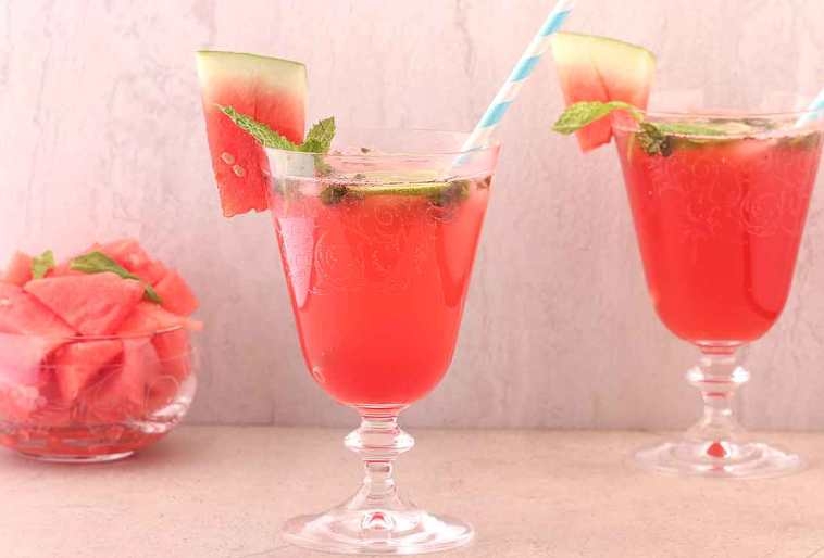 Skinny Watermelon Mojito