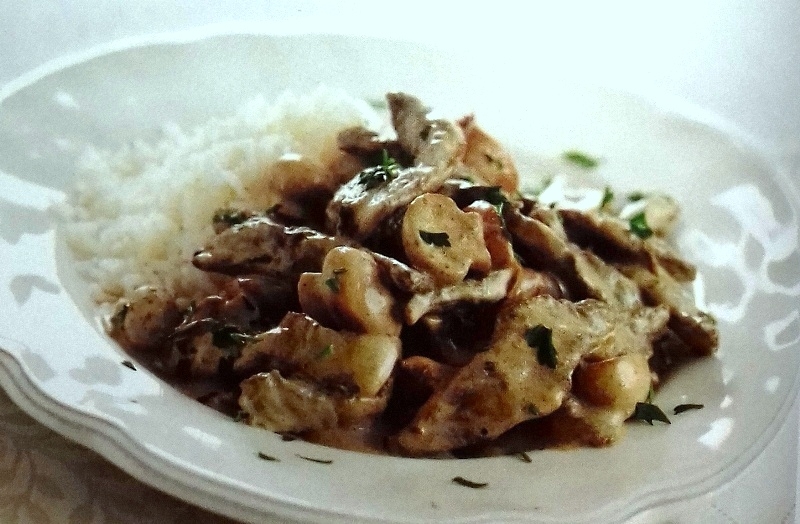 Beef Stroganoff