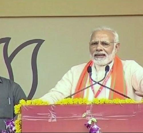 भाजपा कार्यकर्ता महाकुम्भ में प्रधानमंत्री मोदी ने कांग्रेस और पाकिस्तान पर साधा ‘निशाना’
