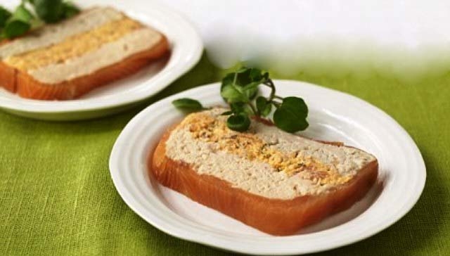 Three fish terrine