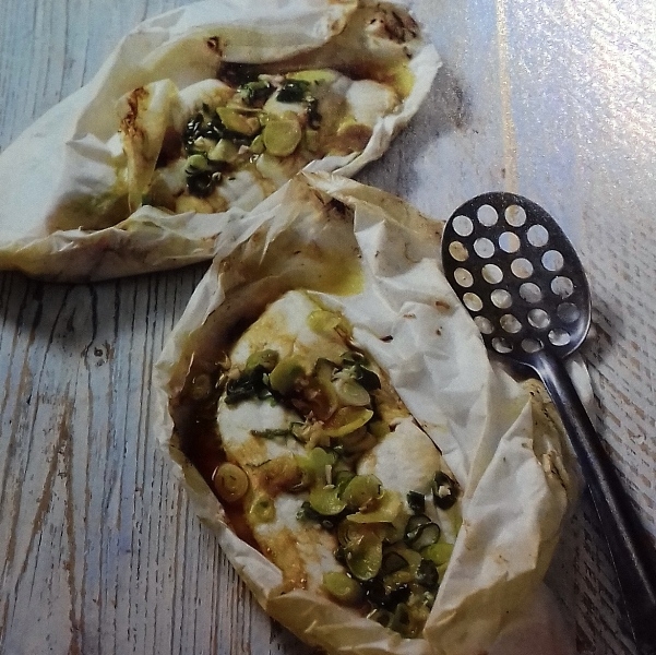 Oriental fish parcels
