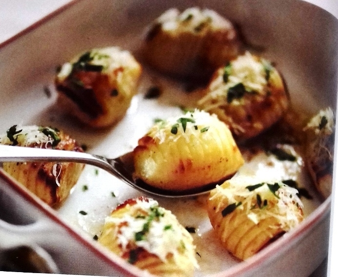 Hasselback potatoes