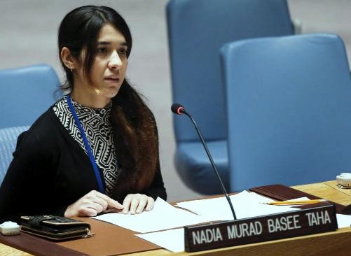 Nobel Prize laureate Nadia Murad wants to raise the voice of sexual violence victims