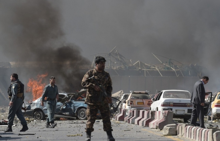  12 killed in blast in Afghanistan during election rally 