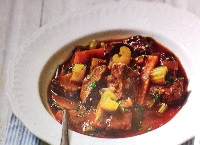 Winter beef casserole