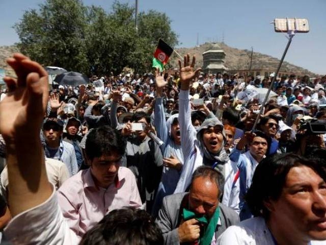  3 killed in explosion near Hazara protests in Kabul 
