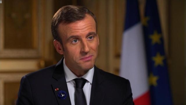  Macron says no comment on Trump's tweet attack 