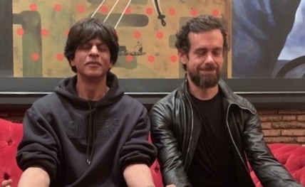  SRK, Rahman meet Twitter CEO 
