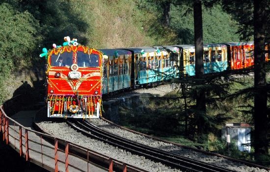  Selfie with past on Himachal's British-era Kalka-Shimla rail track 
