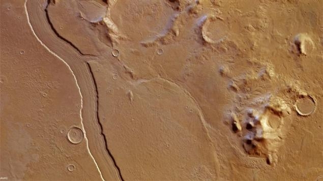  ESA's Mars Express sends new images of Martian landscape 