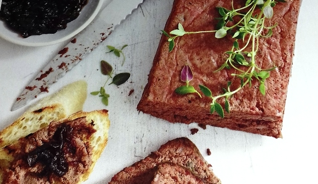 Brandied chicken liver pate
