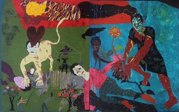  Art show displays chaotic, unreal 'untold stories' 