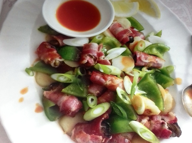 Chinese-style oysters