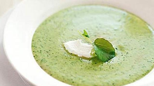 Watercress soup