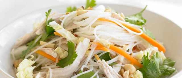 Vietnamese turkey salad