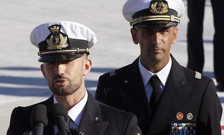 Lawmakers meet Italian marines accused of killing Indian fishermen 