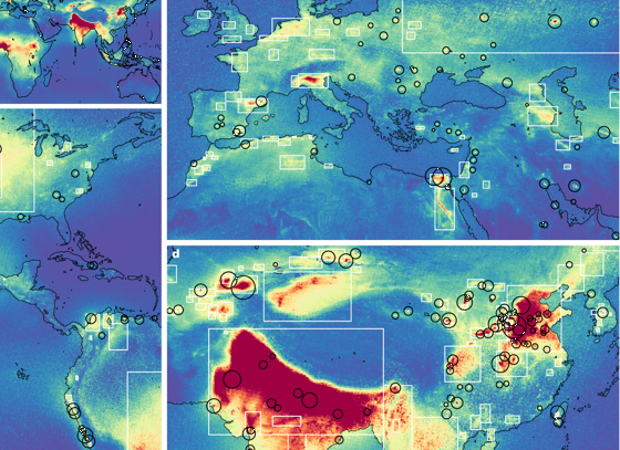  New ammonia emission sources detected from space 