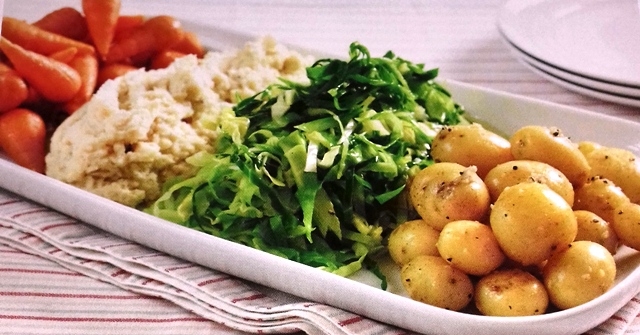 Platter of vegetables