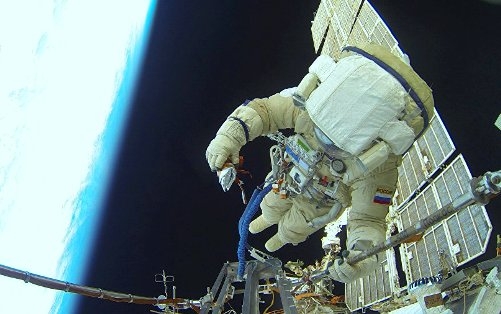  Spacewalk: Russian cosmonauts to check hole in Soyuz docked to ISS 