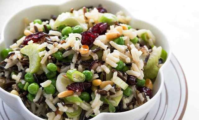 Wild rice salad
