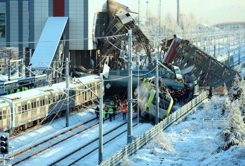  7 killed in Turkey train accident 