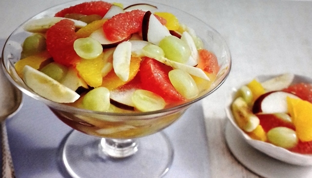 Winter fruit salad