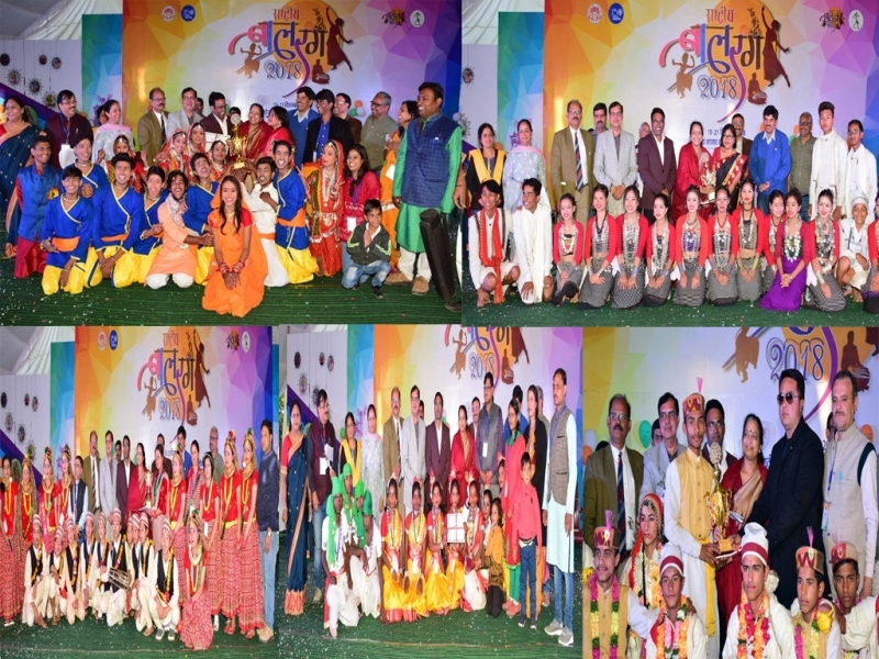 Folk dance- Bihar -1st, Himachal Pradesh-2nd and Tripura-3rd