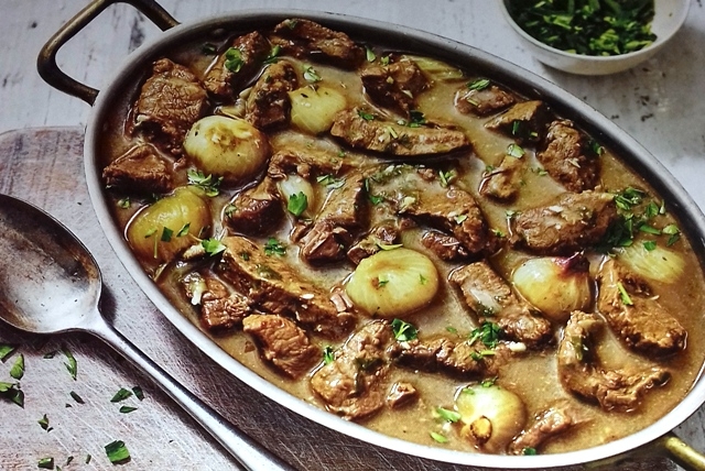 Latimer beef with horseradish