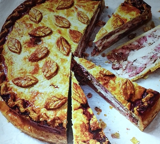 Rather special game pie