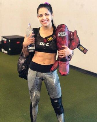 Don't mess with any woman, especially when she is a fighter in sports