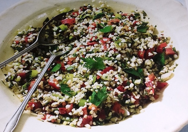 Bulgur wheat salad