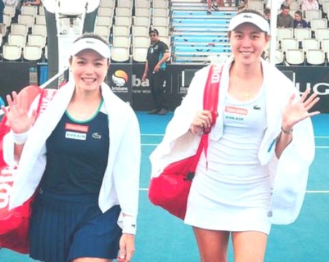  Taiwan's Chan sisters advance to Hobart doubles finals 