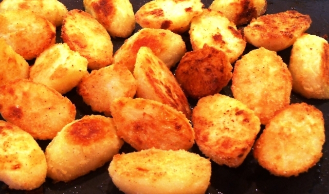 Roast potatoes