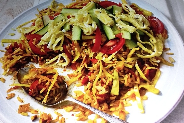 Vegetarian nasi goring